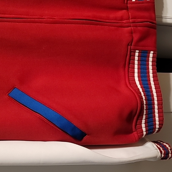 Everlast Heritage Sugar Ray Leonard Bomber Jacket 1979 World Champion Red Sz L - Picture 6 of 15